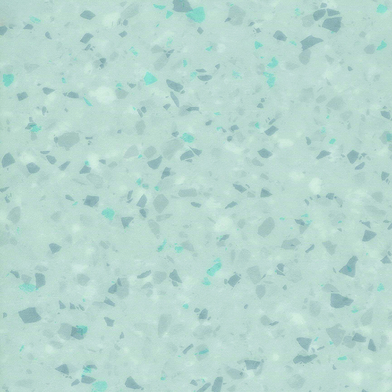 Tahraa hylkivä ja ääntä vaimentava heterogeeninen lattia