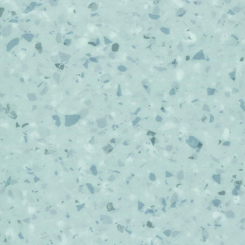 Tahraa hylkivä ja ääntä vaimentava heterogeeninen lattia