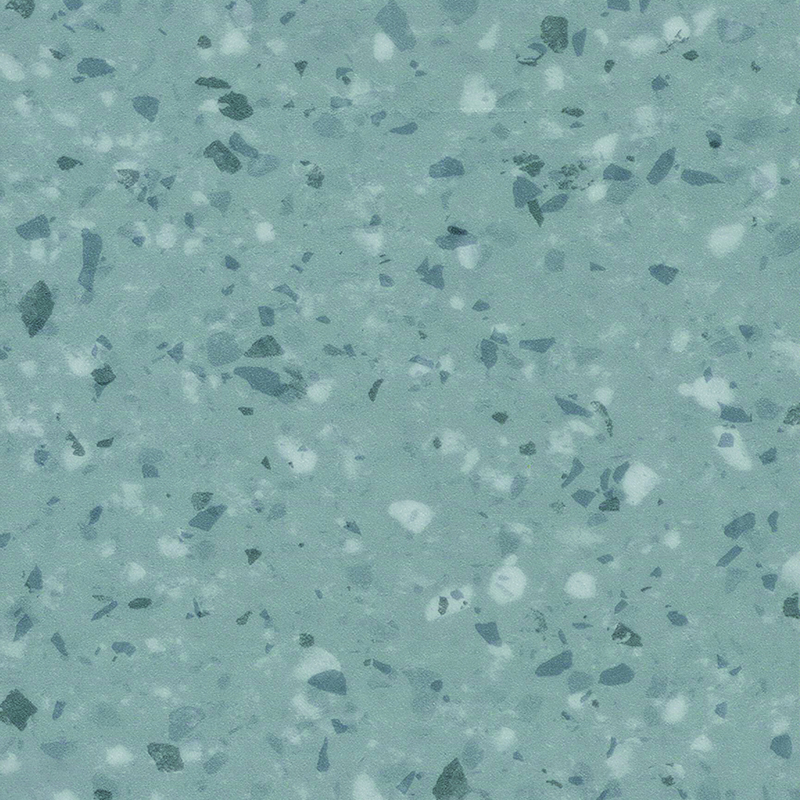 Tahraa hylkivä ja ääntä vaimentava heterogeeninen lattia